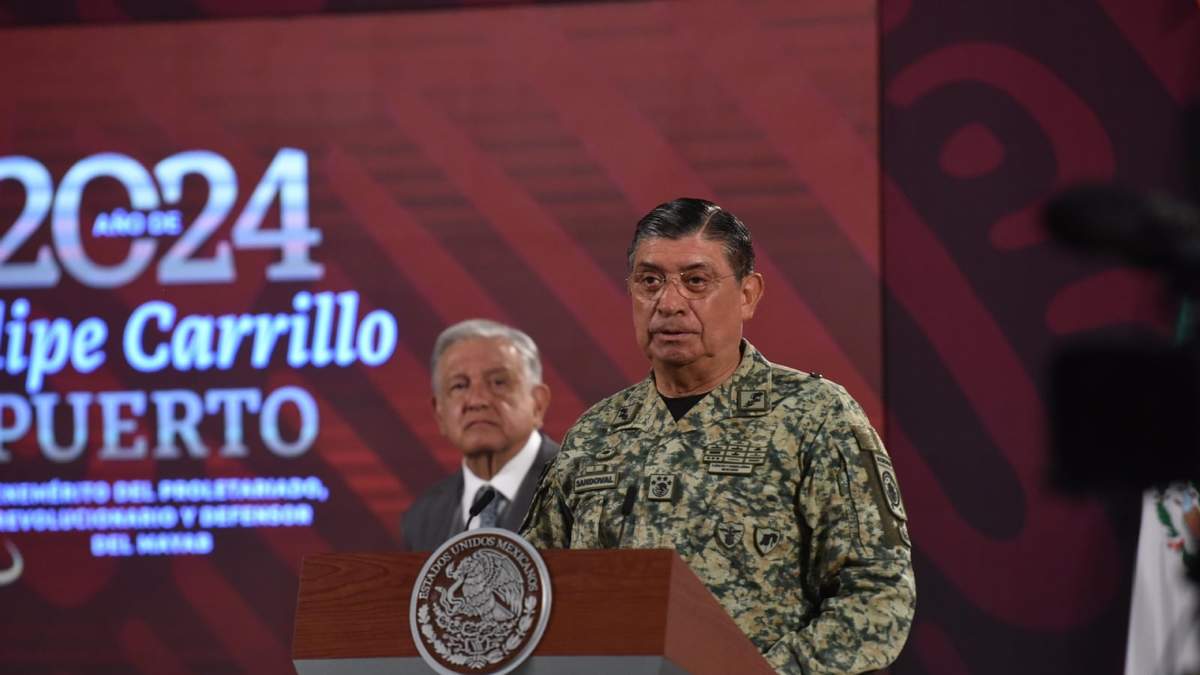 El titular de la Sedena