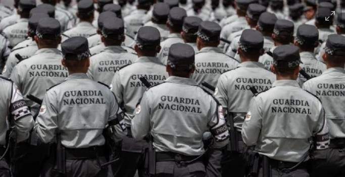 Elementos de la Guardia Nacional