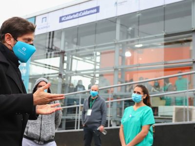 Desde el gobierno de Kicillof advierten que quedan "480 camas para 13 millones de personas"