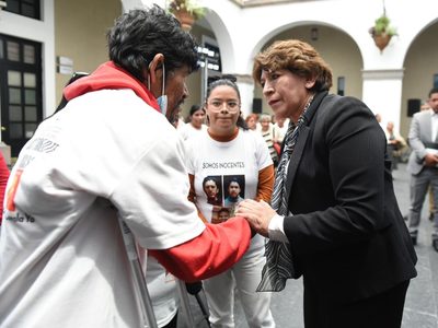 Tras 344 días, levantan plantón “Haz Valer Mi Libertad”; Delfina Gómez promete revisar 16 casos