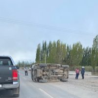 Trágico accidente sobre Ruta 22 en un sector peligroso