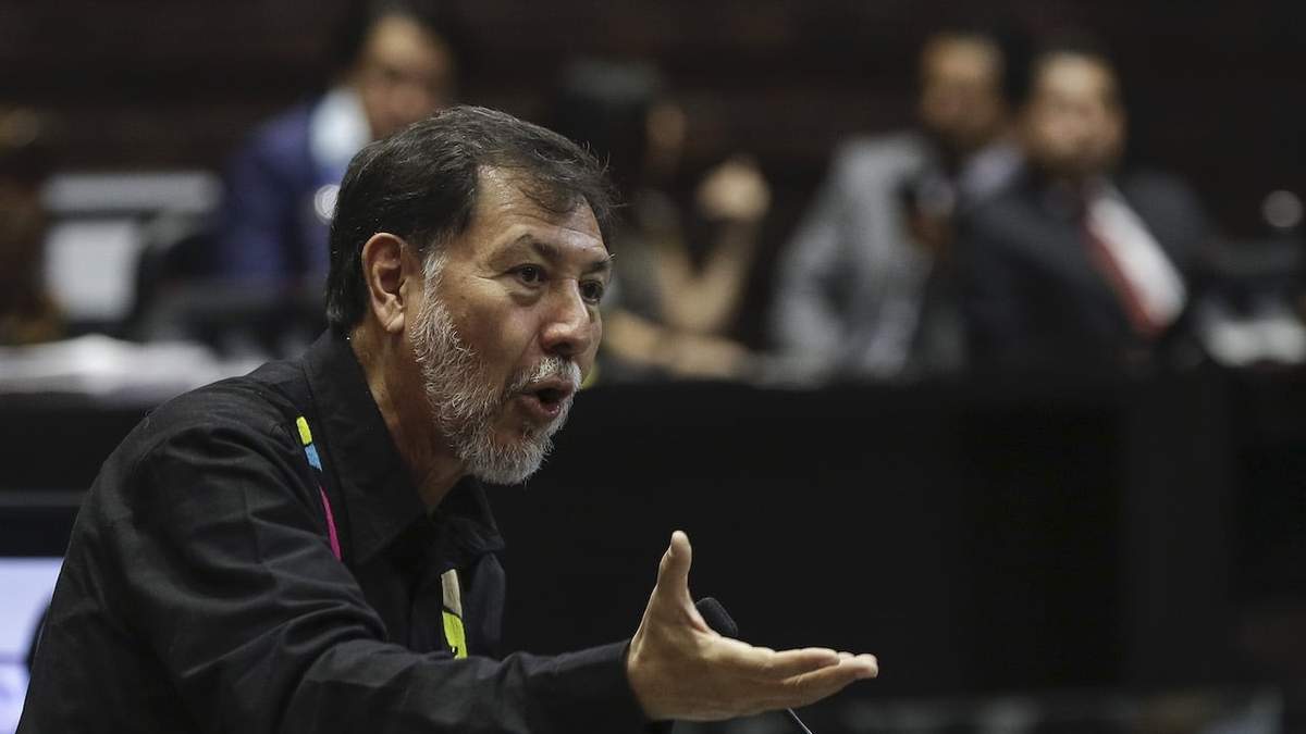 Gerardo Fernández Noroña en la Cámara de Diputados