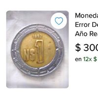 Piden 300 mil pesos por una moneda de un nuevo peso... de 1892