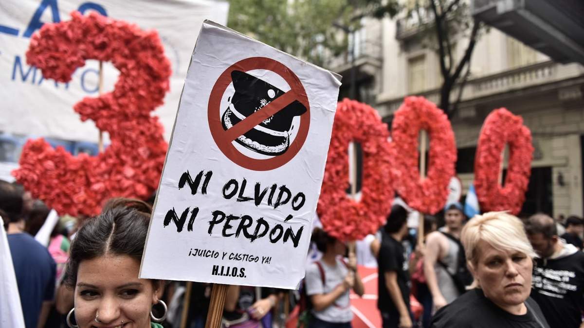 "Ni olvido ni perdón". Fuente: (Instagram)
