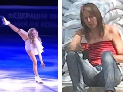 Elena Gouliakova, la expatinadora rusa que vive en las calles de México