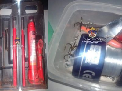 Encontraron infraganti a una persona que pretendía robar elementos de una casa