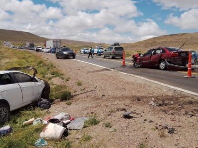 Desde Seguridad Vial aseguran que no hubo una subida considerable de los accidentes de tránsito