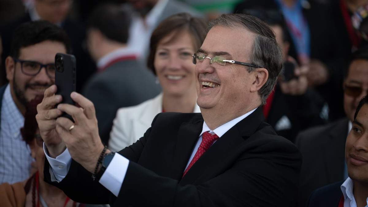 El secretario de Relaciones Exteriores
