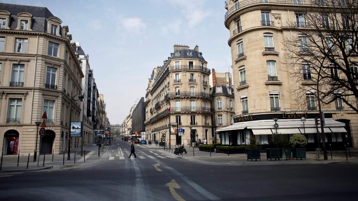 Francia tomó medidas extremas para evitar los contagios. Fuente: (Twitter)
