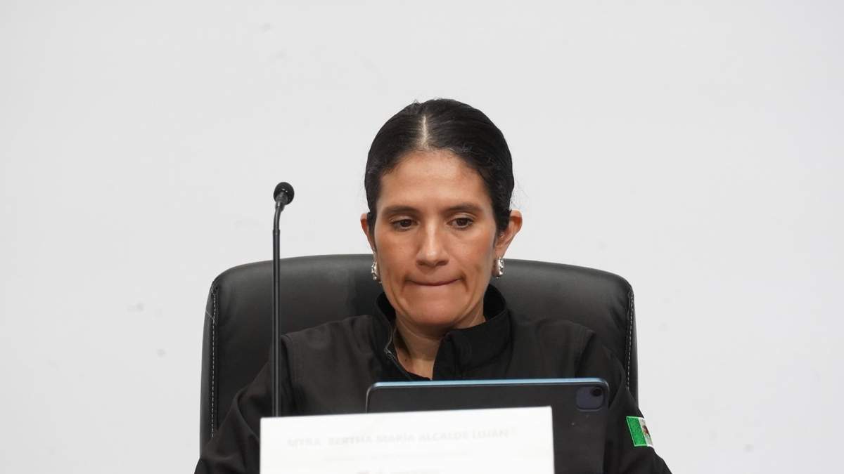 La fiscal de la Ciudad de México, Bertha Alcalde