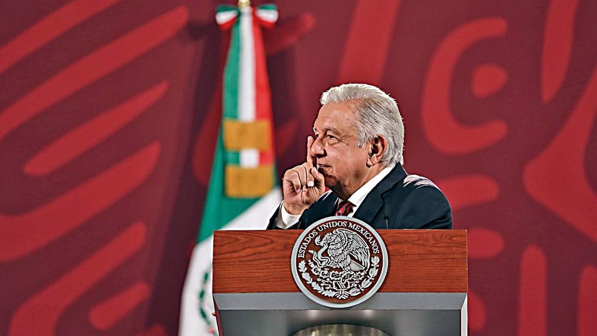 El presidente López Obrador