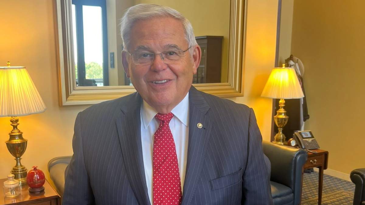 Senador demócrata Bob Menendez