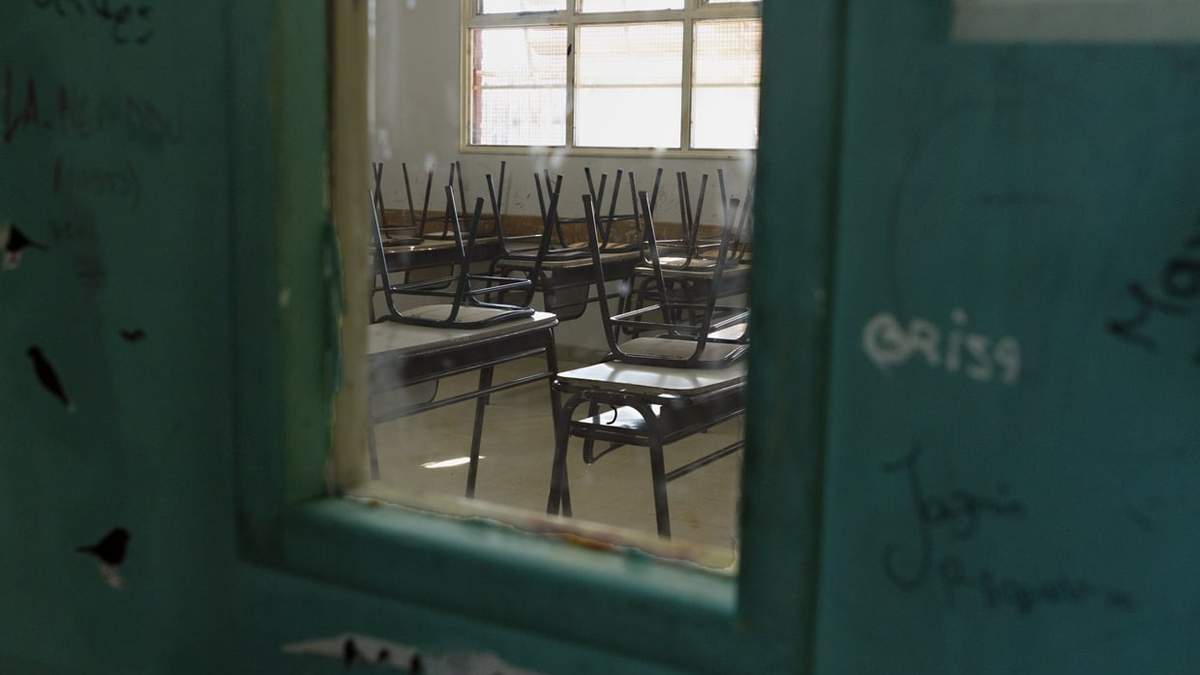 Las aulas estarán preparadas después de las elecciones. Fuente: (Emiliano Ortiz)