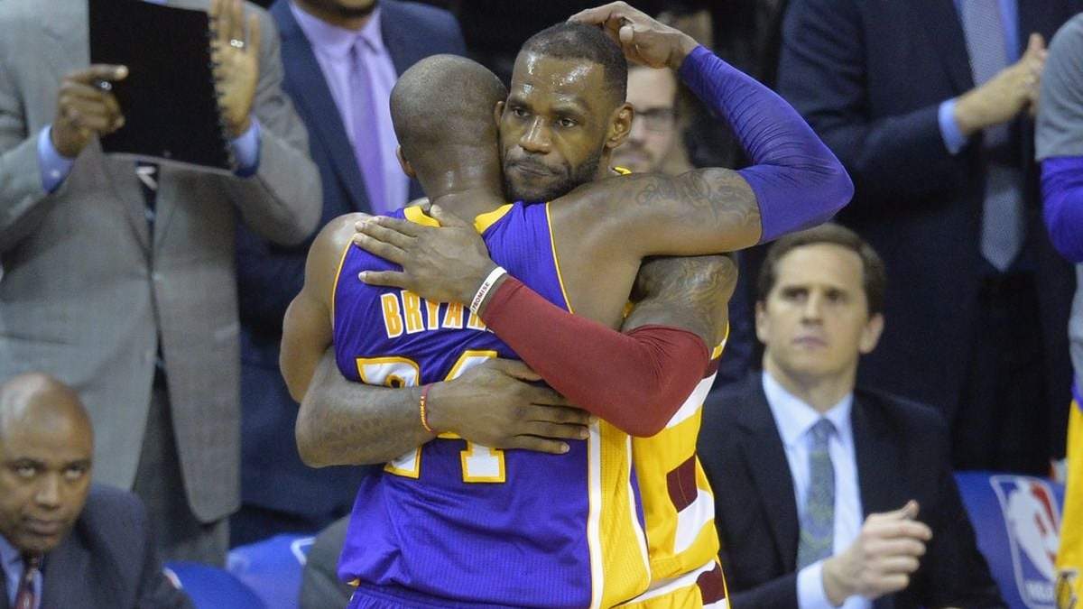LeBron James y Kobe Bryant. Fuente (Instagram)