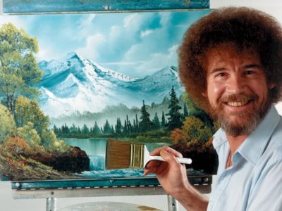 Subastarán pinturas de Bob Ross para apoyar la televisión pública tras recortes de fondos federales