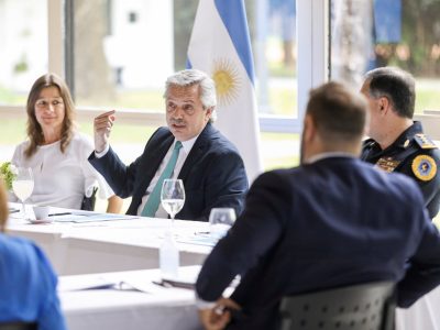 Alberto Fernández lanzó un "megaplan de seguridad" para quienes viven "cruzando la General Paz"