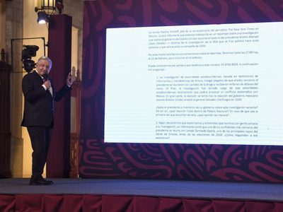 Estas son las preguntas que hace The New York Times y respuestas de AMLO sobre nexos con el narco