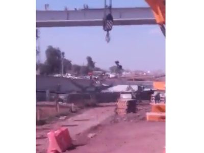 Muere trabajador por fractura y caída de trabe en obras del AIFA