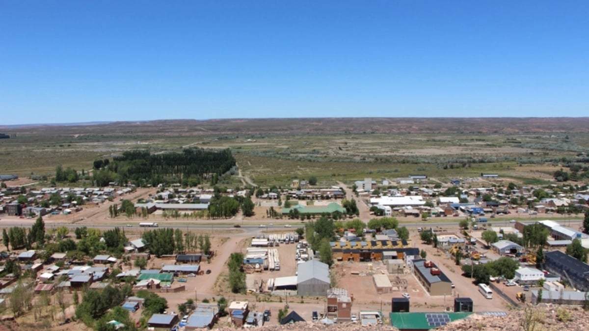 Sector de la meseta en Añelo. Fuente: (Facebook)