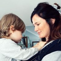 "Quiero mil hijos": Paula Chaves registró un tierna escena entre Baltazar y Filipa