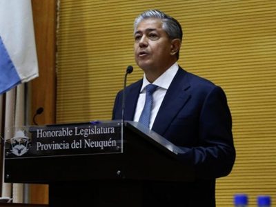 Rolando Figueroa inaugurará el 53° período de sesiones ordinarias de la Legislatura de Neuquén
