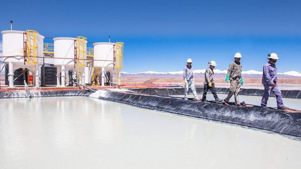 Minería en Salta. Fuente: (Twitter)