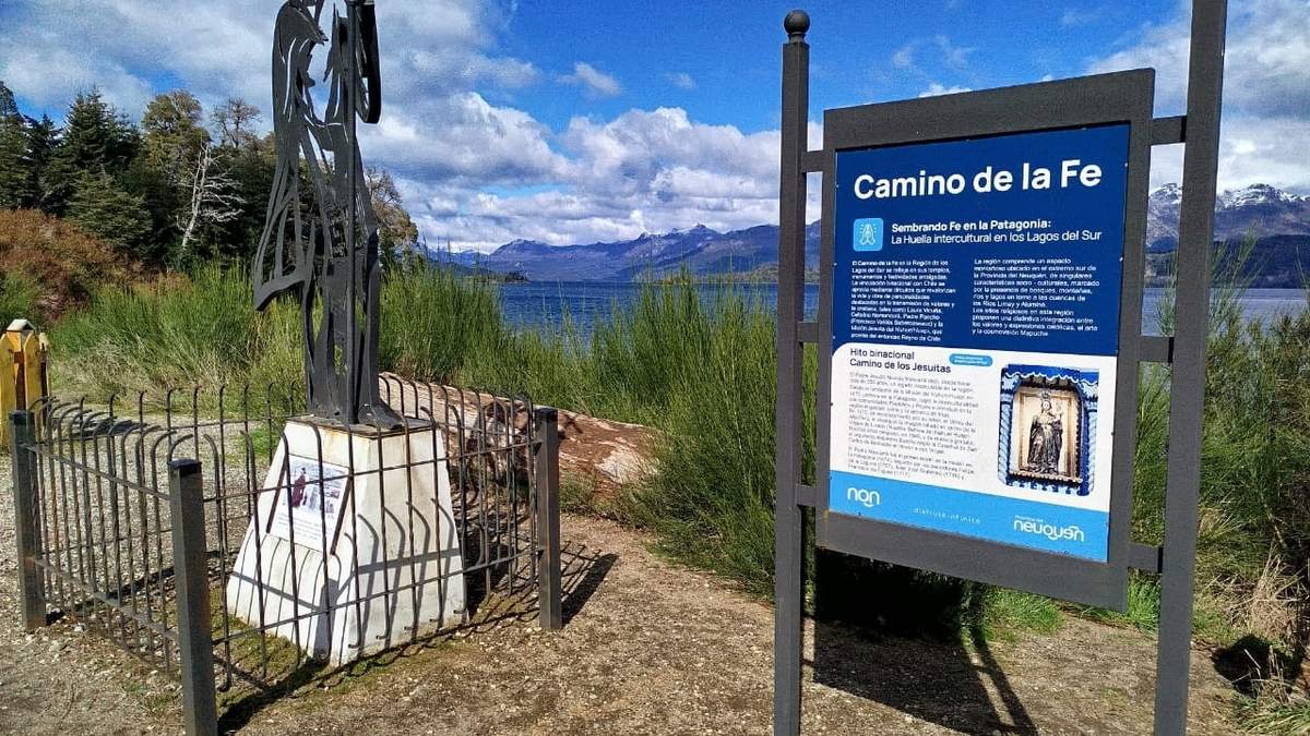 Camino de la Fe. Fuente: (La Angostura Digital)