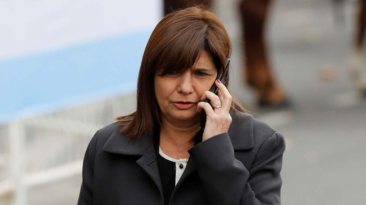 Patricia Bullrich. Fuente: (Twitter)