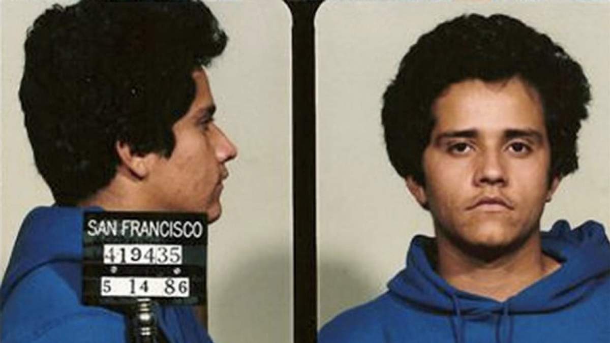 Ficha de detención de Nemesio Oseguera "El Mencho" detenido en 1989