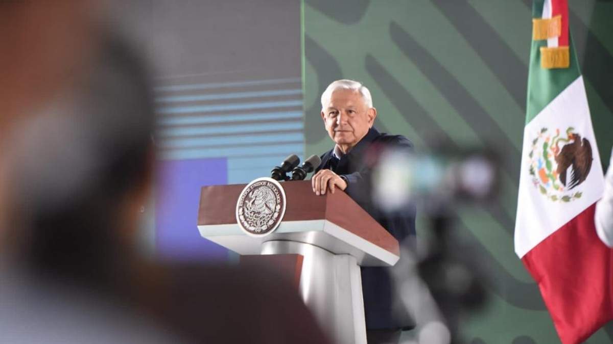 El presidente López Obrador