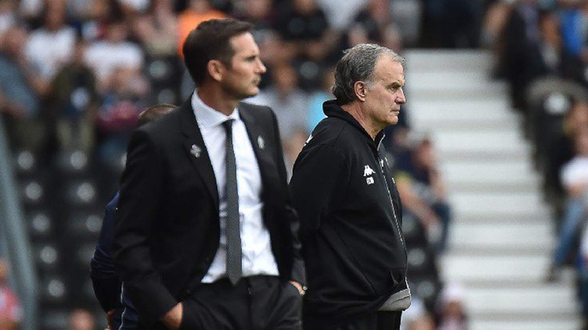 Bielsa y Lampard. Fuente: (Instagram)