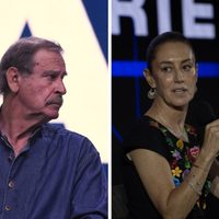 Vicente Fox pide a Sheinbaum deslindarse de AMLO y separarse de la contienda electoral