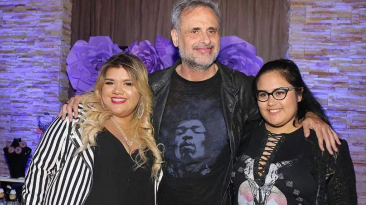Morena, Rocío y Jorge Rial. Fuente: (Instagram)
