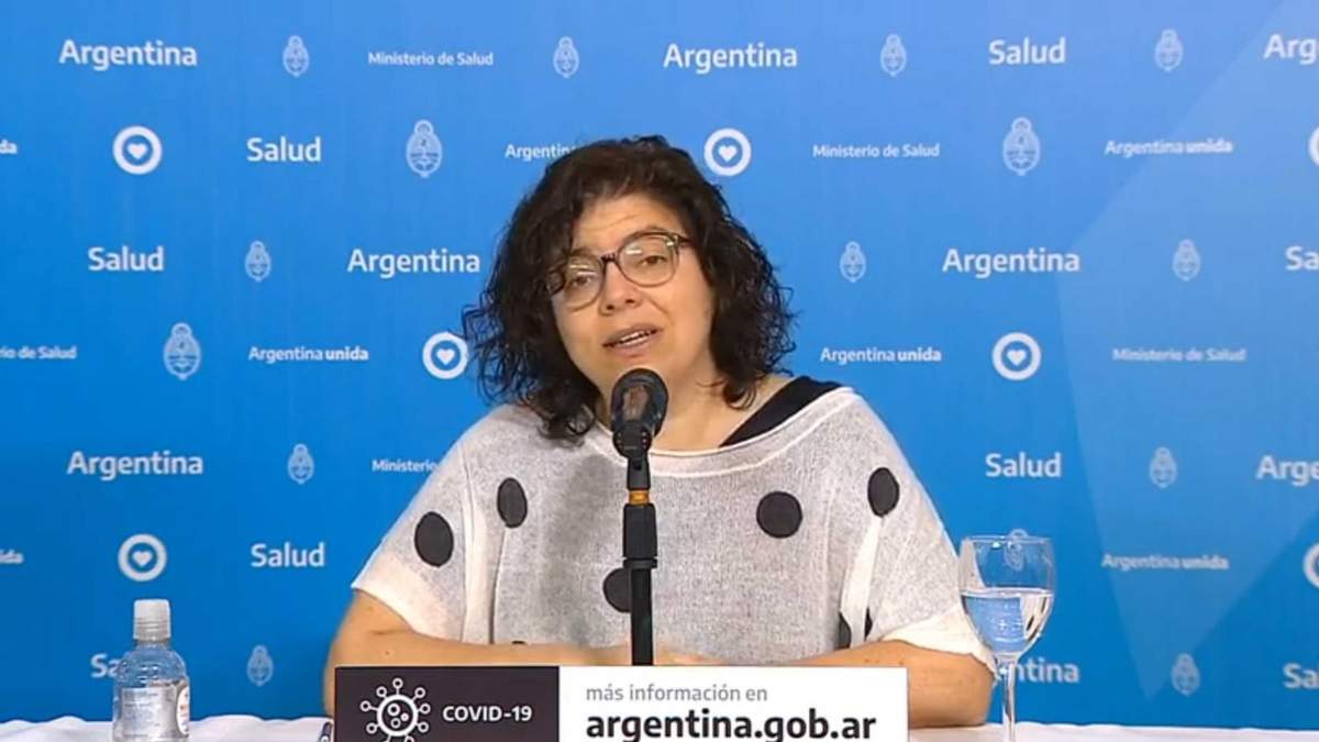 Carla Vizzotti, secretaria de Acceso a la Salud. Fuente: (Twitter)