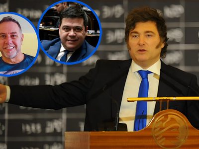 Un precandidato de La Libertad Avanza fue detenido y Javier Milei celebró la noticia en redes sociales