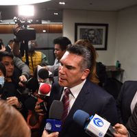 "Alito" Moreno se reúne con Ricardo Monreal para revisar la agenda, pero excluyen a Osorio Chong