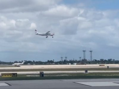 Un pasajero logra aterrizar un avión en Florida tras desmayo del piloto (Video)