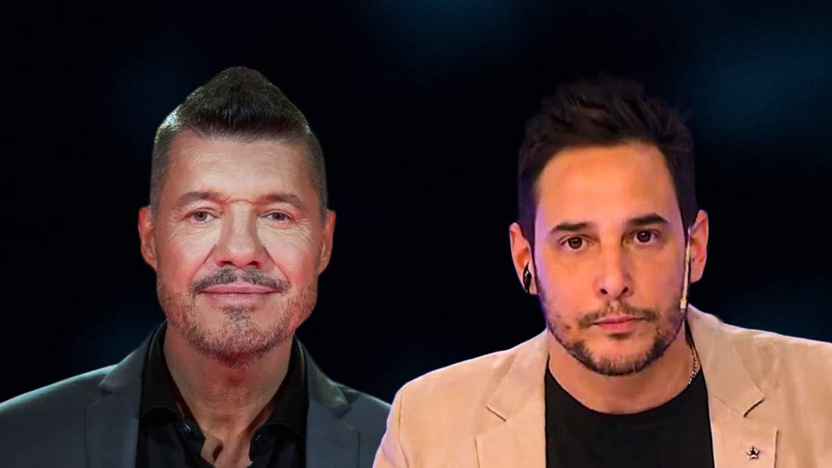 Marcelo Tinelli y Rodrigo Lussich. Fuente: (Minuto Neuquén).