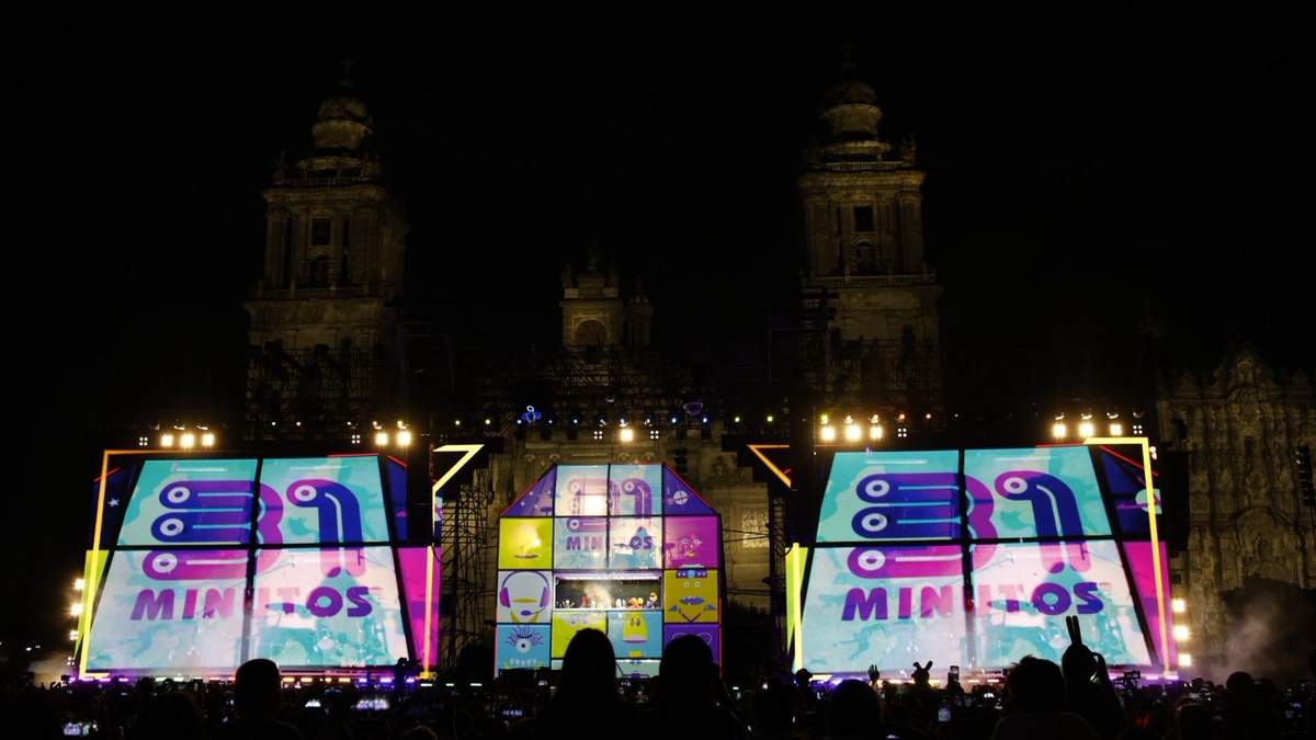 El concierto de 31 minutos en el Zócalo de la CDMX