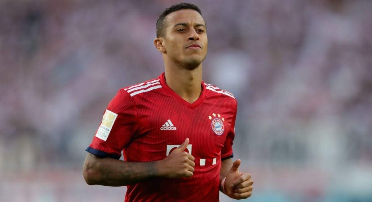 Thiago Alcántara. Fuente: (Instagram)
