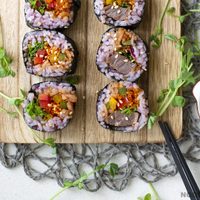 Ideal para la merienda: la receta de kimbap que se hace en sencillos pasos