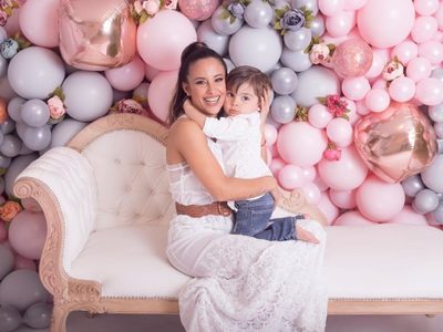 No hay postal más dulce: Lourdes Sánchez y su hijo, derritieron la web con esta producción
