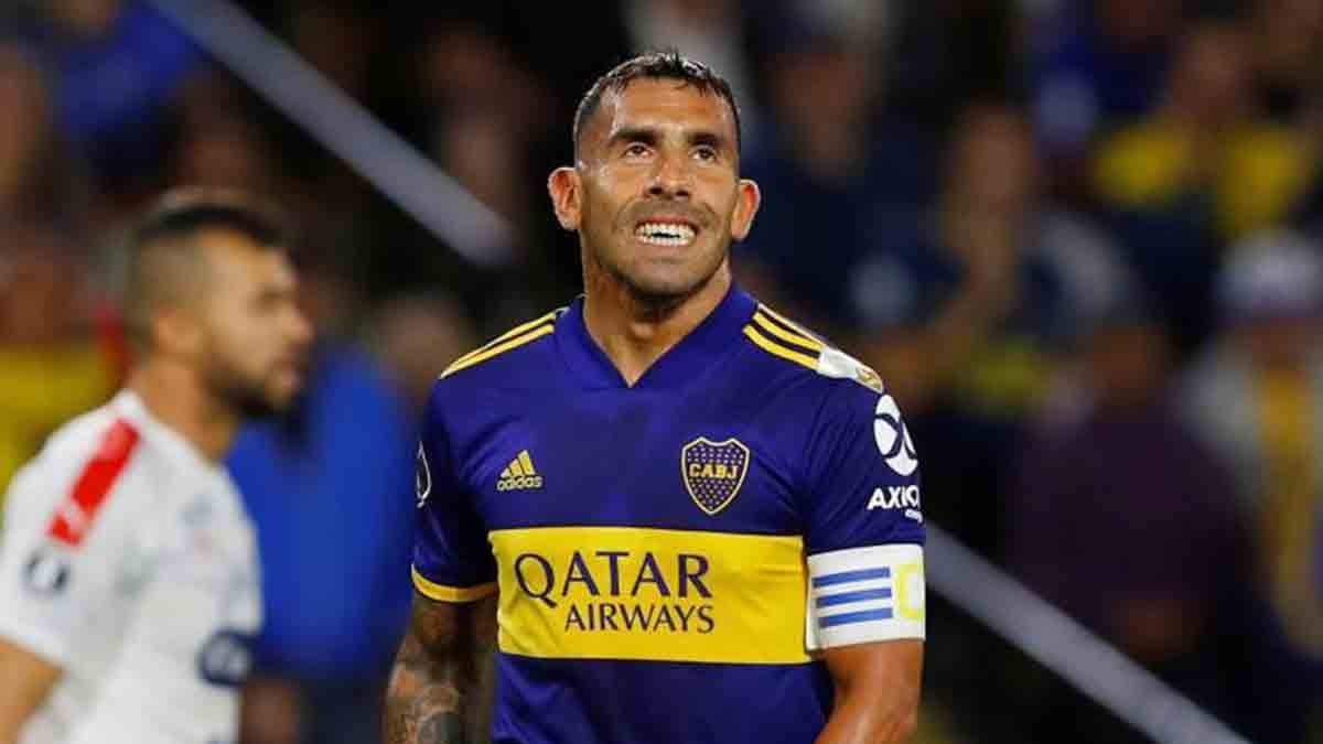 Carlos Tévez. Fuente: (Twitter).