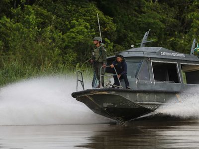 La Policía de Brasil encontró material “aparentemente humano” en la búsqueda de los desaparecidos