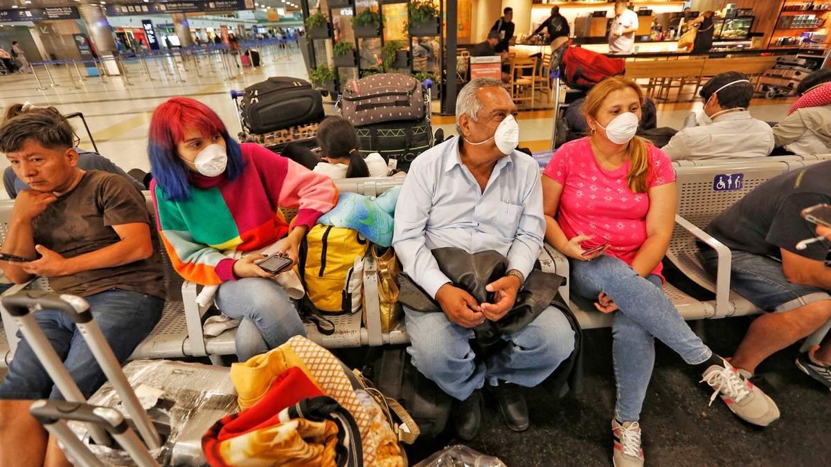 Argentinos varados en el exterior. Foto: (Twitter)