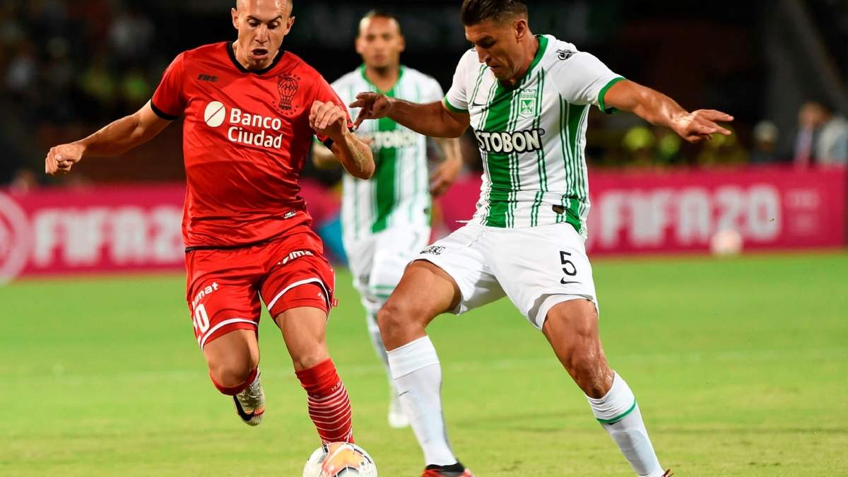 Atlético Nacional vs Huracán. Fuente (Instagram)