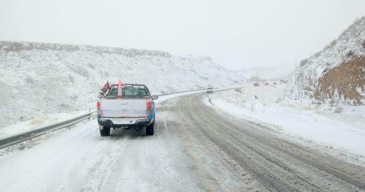 Las rutas de Neuquén. Fuente: (Twitter)