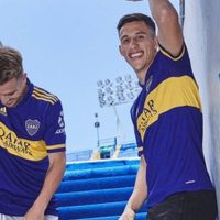 Presentaron las nuevas pilchas de Boca