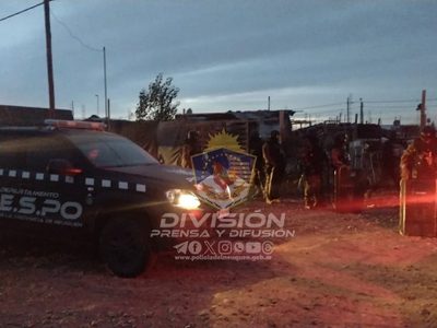 Fuerte redada policial por amenazas: hay tres detenidos