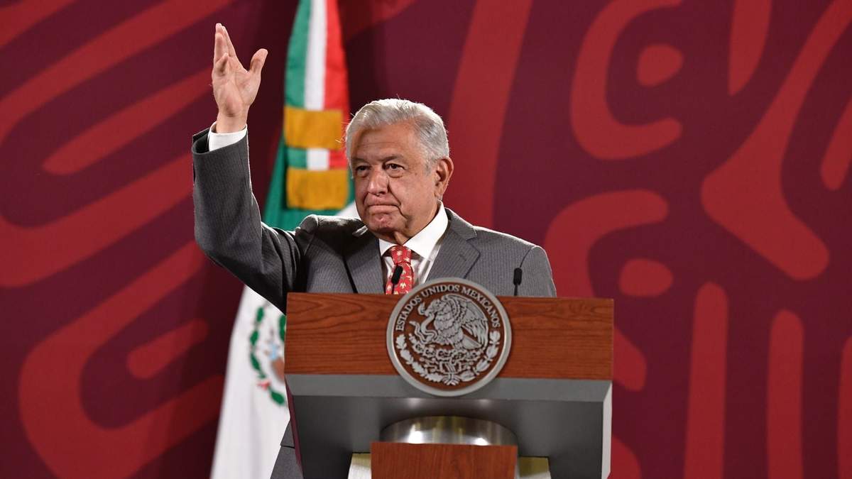 El presidente López Obrador